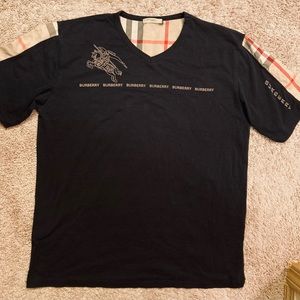 BURBERRY MENS T SHIRT L